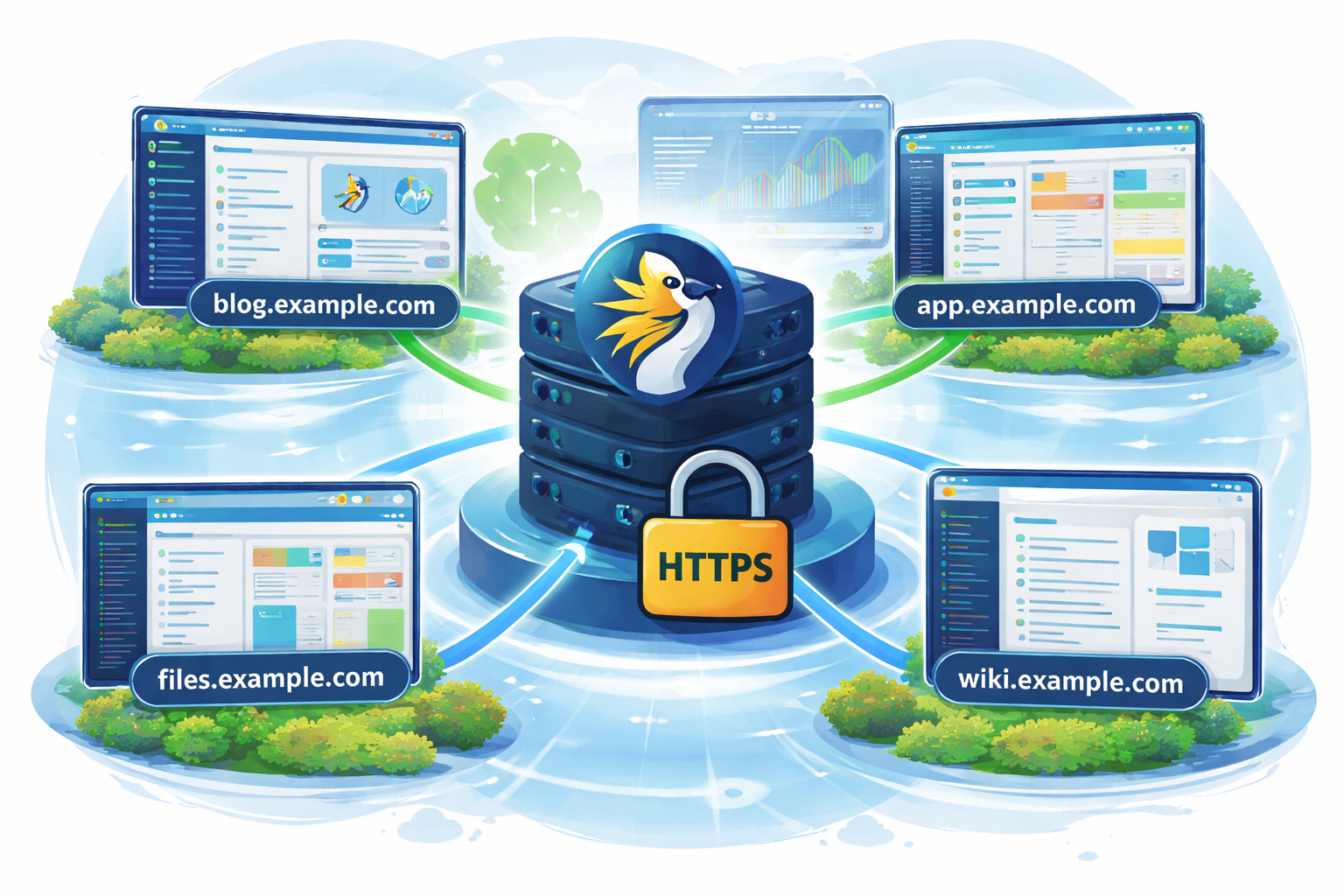 Containertechnik: Traefik und Proxy-Routing